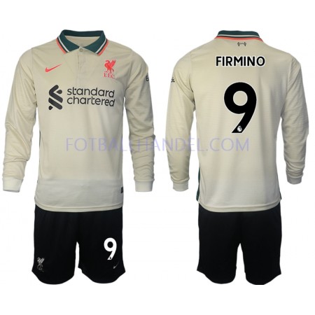 Barn Fotballdrakter Liverpool Roberto Firmino 9 Borte 2021-22 Langermet